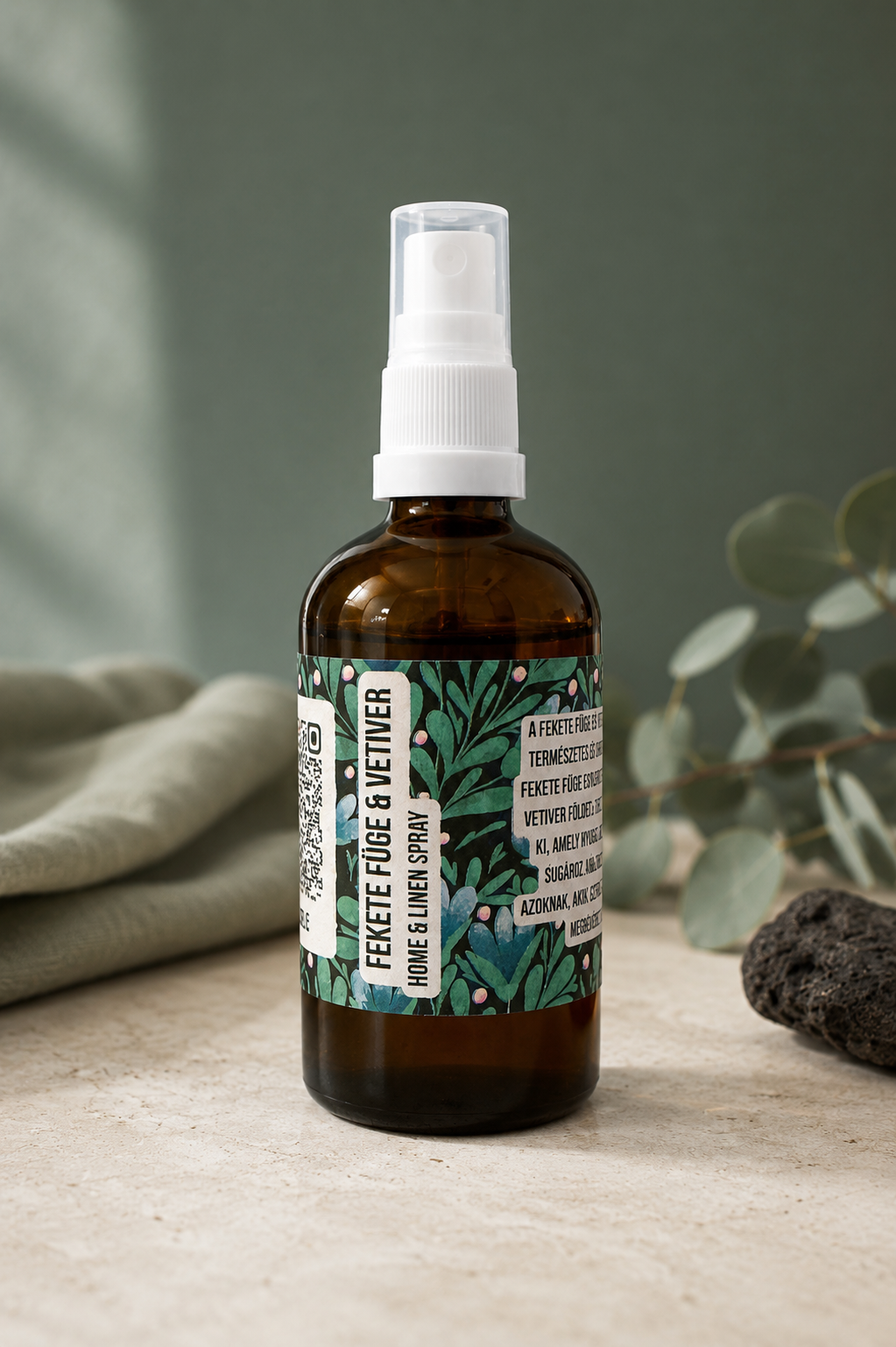 LiZen Home & Linen Spray - Fekete Füge & Vetiver