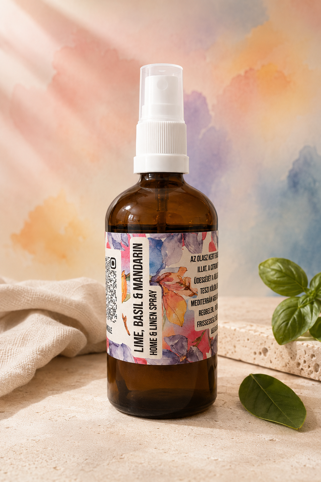 LiZen Home & Linen Spray - Lime, Basil & Mandarin