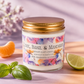Lime, Basil & Mandarin - Kézműves szójagyertya