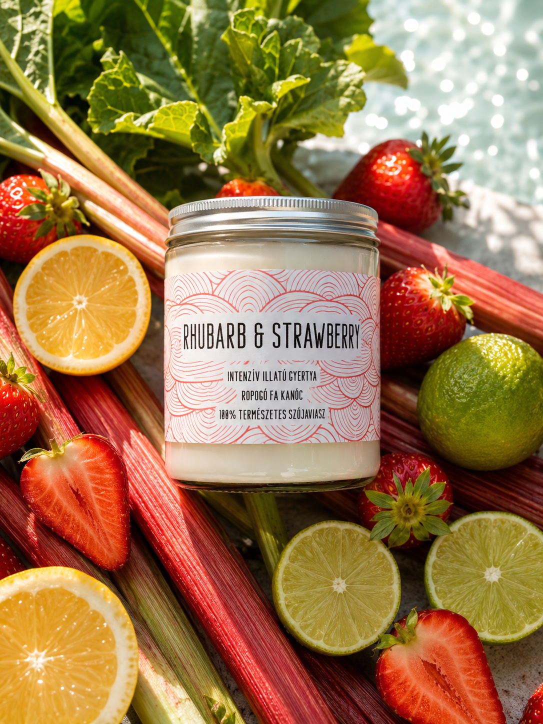 Rhubarbara & Strawberry