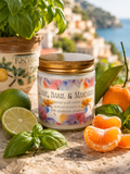Lime, Basil & Mandarin - Kézműves szójagyertya